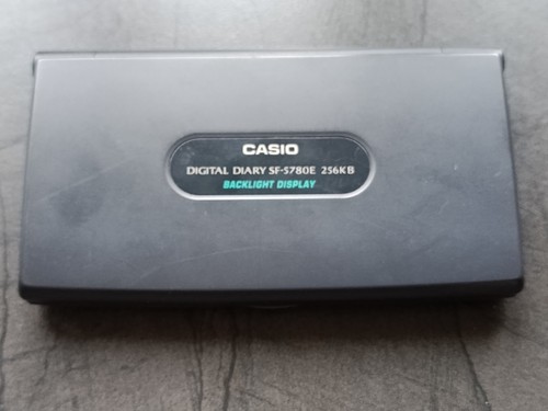 Casio 5780e digital diary - casio,