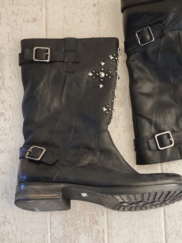 Akira stiefelette mit nieten - akira,