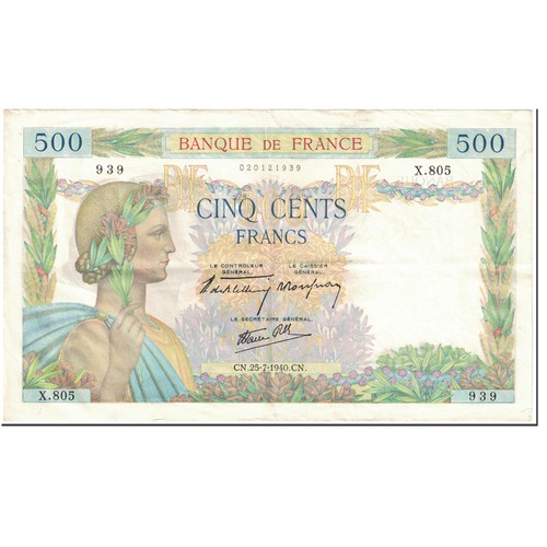 Frankreich 500 francs - frankreich,, francs,