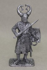 Zinnfigur ritter mit - zinnfigur., schwert