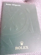 Rolex  Milgauss Handbuch