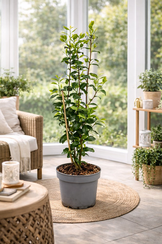 Camellia japonica brushfields - camellia,