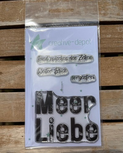 Creative depot stempelset meer - stempelset,