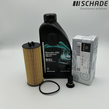 Mercedes C63 W205 E63 W213 SET Ölwechsel Filter Ablassschraube AMG Motoröl 229.5
