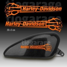 2 Harley-Davidson aufkleber