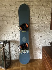 Vintages Snowboard Set von