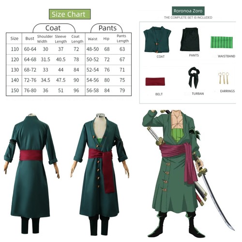 Kinder einteiler roronoa zoro - kinder,