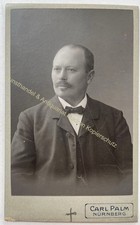 orig. CDV Foto Fotografie Mann