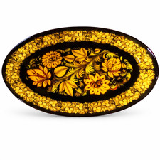 Servierplatte oval 5x15x2 - servierplatte-oval, 24,5x15x2