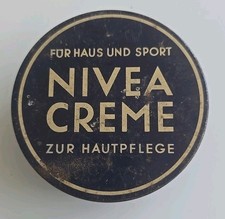 Blechdose Niveacreme, Um 1930, Art Deco Blechdose Nivea Creme, Nr. 363