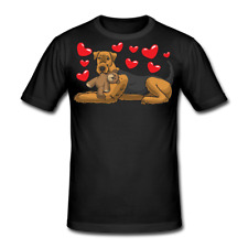 Airedale Terrier T-Shirt Hund Hundeliebhaber Geschenk Lustig
