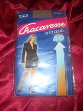 VINTAGE RETRO  Chacaresse Stützstrumpfhose Gr. 52-54 diamant 30 den OVP