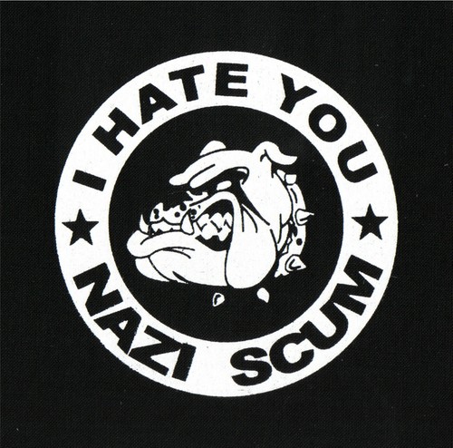 Hate you nazi - you, patch