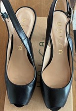 Unisa Peep Toe schwarz neu