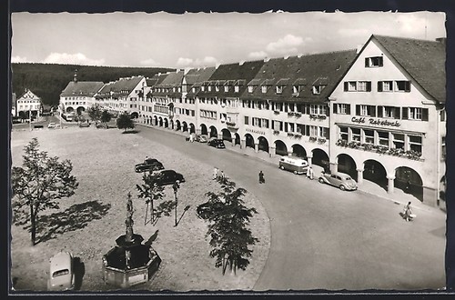 Ansichtskarte freudenstadt - ansichtskarte,