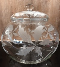 Bowle Service, geschliffenes