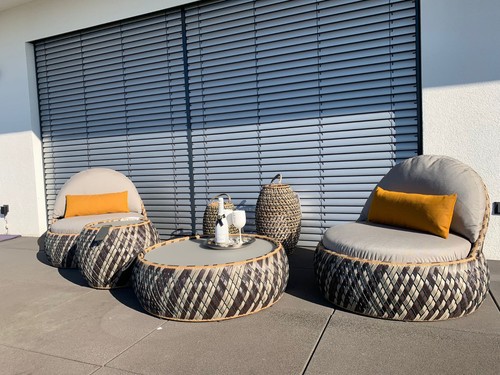 Dedon dala set - dala, chair