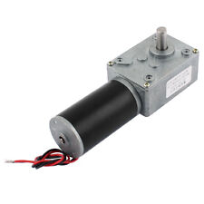DC 12V 30RPM 8mmx14mm D-Form Welle Elektrische Leistung Schnecke Getriebemotor
