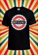 Bintang Pilsenere Bier Retro Cool Herren Damen Trägershirt Tank Top Unisex T-Shirt 1905