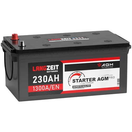 Lkw batterie 230ah - 12v, agm