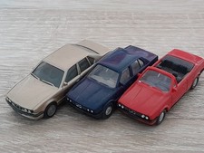 H0 3x Wiking Herpa BMW 320i BMW 325i BMW 735i Autohaus Modell Konvolut Sammlung