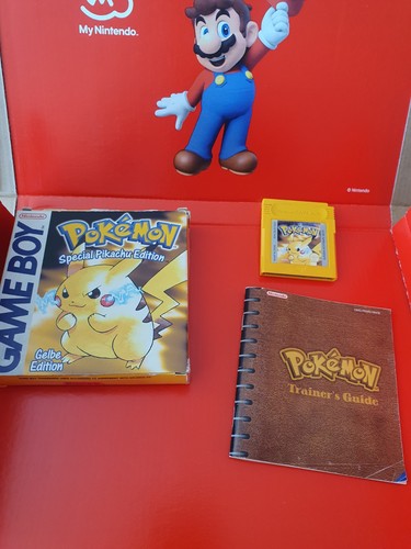 Pokemon gelbe edition - gelbe, ovp