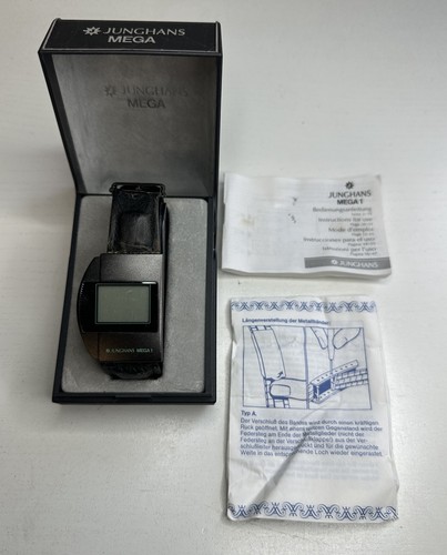 Junghans mega funkuhr - mega, lcd