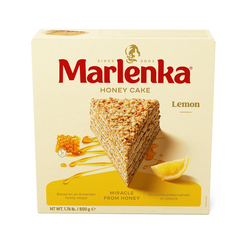 Marlenka zitronen honigtorte - marlenka®,