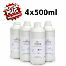 ✅ Subliking® Sublimationstinte für Epson, Ricoh, Sawgrass - 4x 500ml