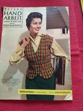 1 Heft "Beyer Handarbeit und Wäsche, Strickmoden" Heft 8, 1955, 25.Jahrgang