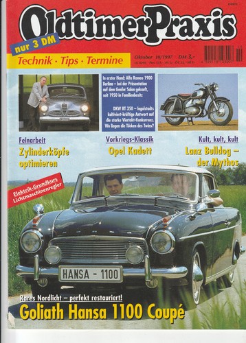 Oldtimer praxis 1997 - praxis, 10/1997