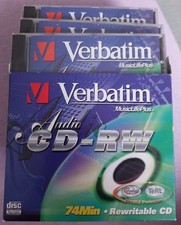 Verbatim CD-RW AUDIO 74/OVP/