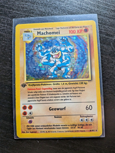 Wizards pokémon tcg - pokémon, machomei