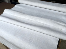 Ballen helles handgewebtes , mittelgrobes Leinen  10,00/0,64 Meter um 1900