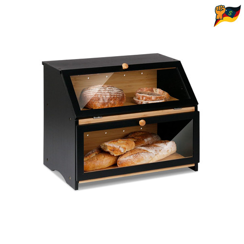 Bambus brotkasten etagen - bambus,