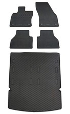 Gummi Fußmatten Kofferraumwanne für VW Caddy + Ford Tourneo Connect Gummimatten