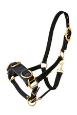 Mustang Kappzaum Pferde Reiten Training alle Größen Schwarz