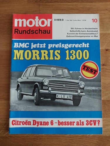 Motor rundschau 1968 - rundschau, 10/1968