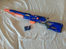 Nerf Longstrike CS-6 fast vollständig mit 6er Magazin und 6 Darts 