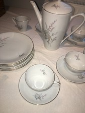 Hutschenreuther  Kaffee-/Tee-Service 4 Personen 17Teile Kaffeservice RAR vintage