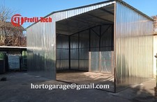 7x4 Blechgarage Metallgarage