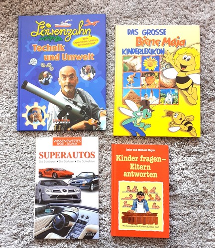 Kinderbücher löwenzahn - 4x,