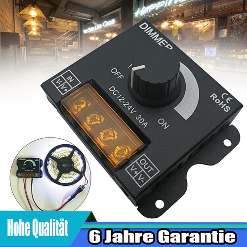 Led dimmer 12v 24v 30a - dimmer,
