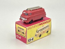 Espewe minicar Berlinplast Barkas Feuerwehr 1:87 DDR Modell in OVP