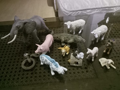 Schleich tierfiguren konvolut - tierfiguren,