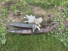 Auspuff Yasuni Scooter R Carbon für Minarelli liegend