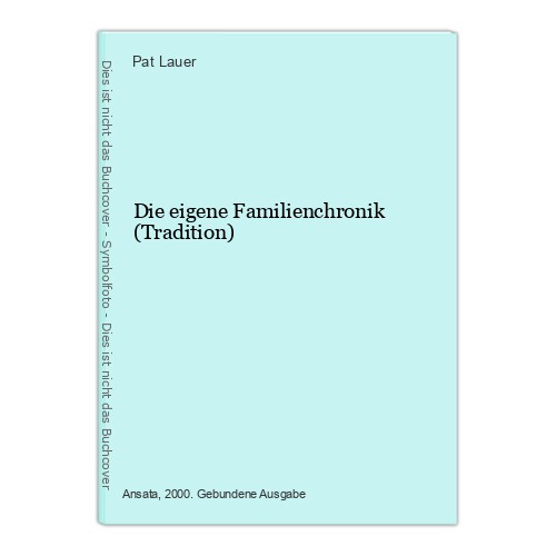 Die eigene familienchronik - eigene,