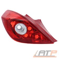 HECKLEUCHTE RÜCKLEUCHTE RÜCKLICHT ROT WEIß LINKS FÜR OPEL CORSA D ALLE 3 TÜRER