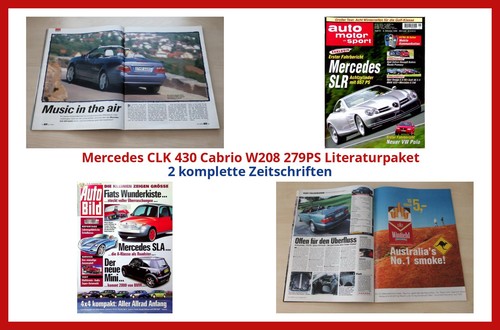 Mercedes clk 430 cabrio w208 - cabrio,