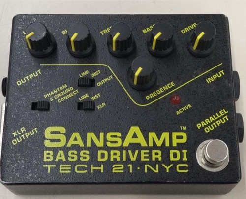 Tech21 sansamp bass driver - sansamp, di